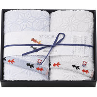 今治産金魚タオル　フェイスタオル２枚セット