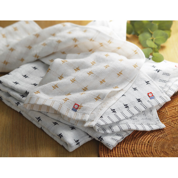 今治綿紗織　バス・フェイス・ウォッシュタオルセット ベージュのサムネイル画像1