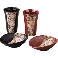 加賀友禅　二人の晩酌セット