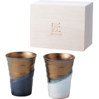 煌き　ペアビアカップ　木箱入