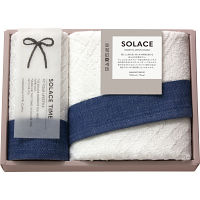 ＳＯＬＡＣＥ〈ソラス〉　日本製　フェイス・ハンドタオルセット