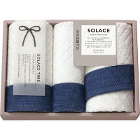 ＳＯＬＡＣＥ〈ソラス〉　日本製　フェイス・ハンドタオルセット