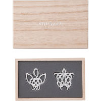 能作　箸置　鶴亀　２ヶ入