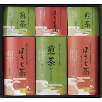 茶師十段鈴木敬済監修　煎茶・ほうじ茶ティーバッグ詰合せ