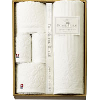 ホテルスタイルー和の匠ー　バス・フェイス・ウォッシュタオルセット