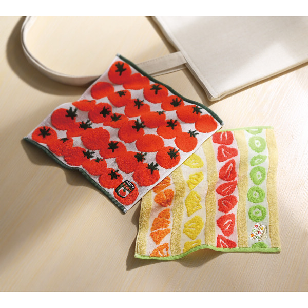 Ｍｅｅｔｓ　ＧｕｕＧｕｕ　タオルハンカチ トマトのサムネイル画像1