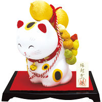 リュウコドウ　縁起かつぎ招き猫（六瓢箪）