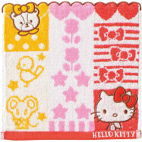 サンリオキャラクターズ　シャンブル　ミニタオル ハローキティ　シャンブル 
