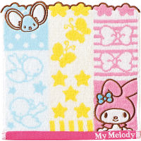 サンリオキャラクターズ　シャンブル　ミニタオル マイメロディ　シャンブル 