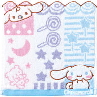 サンリオキャラクターズ　シャンブル　ミニタオル シナモロール　シャンブル 