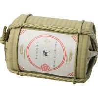 い草俵に入れた体重米（お名入れ）