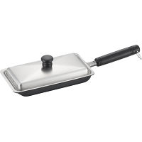 ダンチュウ　ＩＨ対応鉄餃子鍋（ステンレス蓋付）