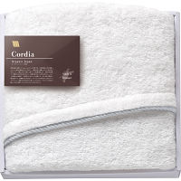 オーガニックジャパン　コーディア　ハーフバスタオル ホワイト 