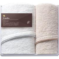 オーガニックジャパン　コーディア　ハーフバス・フェイスタオルセット