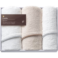 オーガニックジャパン　コーディア　ハーフバス・フェイスタオルセット