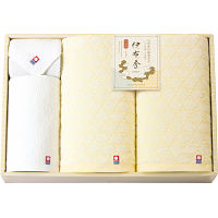 今治　伊布季〈ＩＢＵＫＩ〉　バス・フェイス・ハンドタオルセット