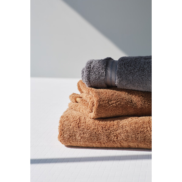 テディアッシュ　もふもふタッチ　ハンドタオル ベージュのサムネイル画像1