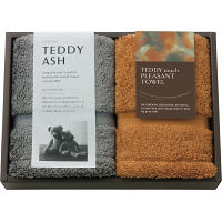 テディアッシュ　もふもふタッチ　ハンドタオル２枚セット