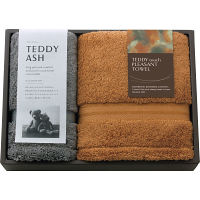 テディアッシュ　もふもふタッチ　フェイス・ハンドタオルセット