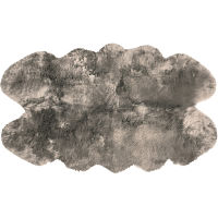 洗えるムートン長毛ラグ