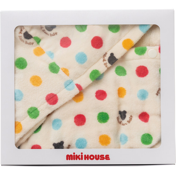 ミキハウス　バスポンチョ【ＢＯＸ付き】のサムネイル画像1