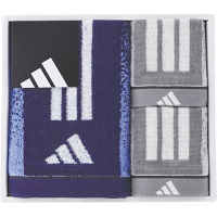 アディダス　フェードライン　スポーツタオル・タオルハンカチセット