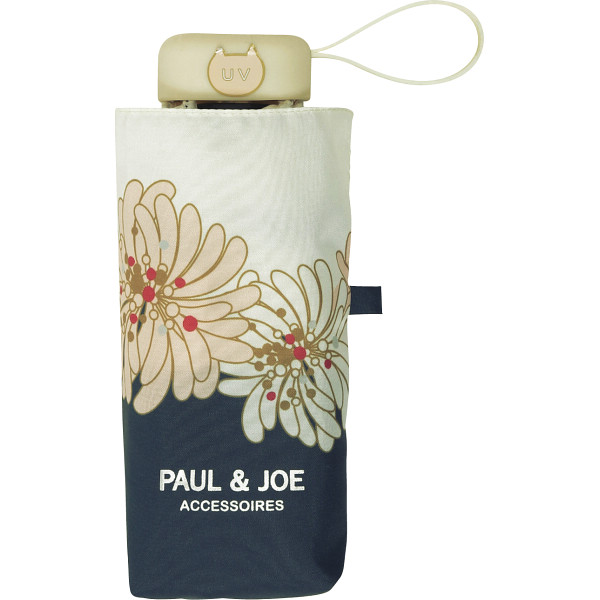 ポール＆ジョー　クリザンテーム５段折りたたみ雨傘 ネイビーのサムネイル画像1