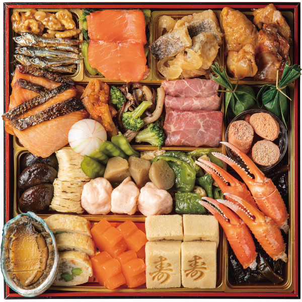 【早割】京風特大おせち【関白】二段重のサムネイル画像1