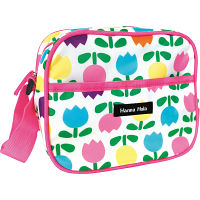 ハンナフラ　キッズ　ショルダーバッグ ホワイトチューリップ 