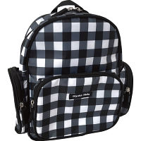 ハンナフラ　キッズ　リュックサック ギンガムブラック 