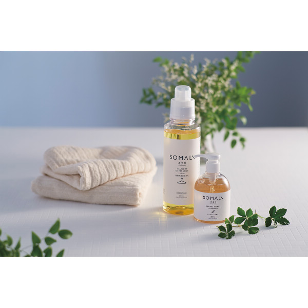 そまり　洗濯用液体石けんとタオルのセットのサムネイル画像1