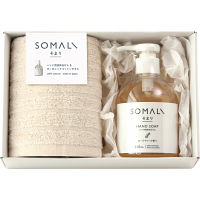 そまり　ハンド用液体石けんとタオルのセット