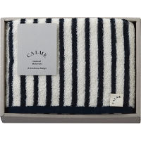 ＣＡＬＭＥバンブー　フェイスタオル ネイビー 