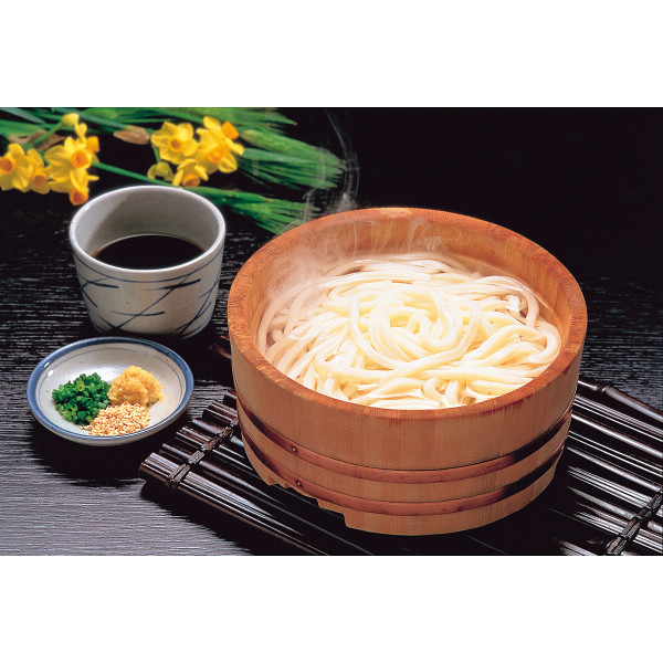 麺匠庵　無塩うどん　一生健麺（木箱入）のサムネイル画像1