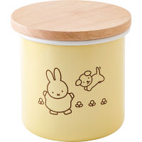 富士ホーロー　ミッフィーパステル　キャニスター（９ｃｍ） イエロー 