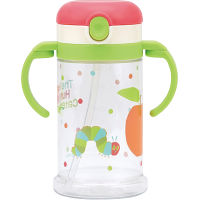 折りたたみ式両手ハンドル＆ショルダーベルト付ストローマグ