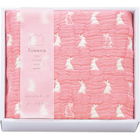 ふわら　６重織ガーゼフェイスタオル