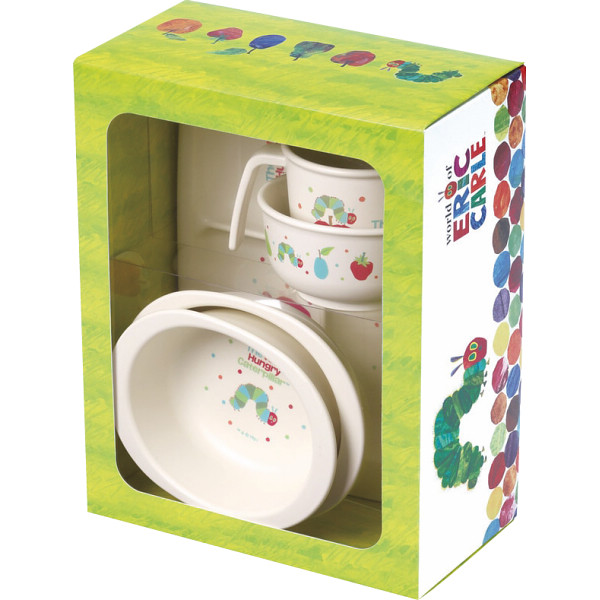 はらぺこあおむし　ベビー食器セット