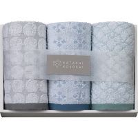 カタチココチ　フェイスタオル３枚セット