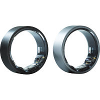 スマートリカバリーリング　ブラック／シルバー