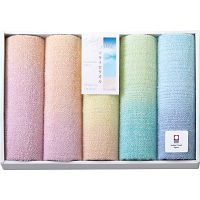 ソライロタオル　フェイスタオル５枚セット