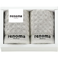 ｒｅｎｏｍａ　タオルハンカチ２枚セット