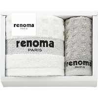 ｒｅｎｏｍａ　フェイスタオル・タオルハンカチセット
