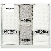 ｒｅｎｏｍａ　フェイスタオル・タオルハンカチセット