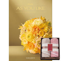 極ふわ　やさしいたおる＆２５カタログギフト（マーガレット）セット