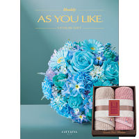 極ふわ　やさしいたおる＆２５カタログギフト（カトレア）セット