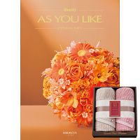 極ふわ　やさしいたおる＆２５カタログギフト（ハイビスカス）セット