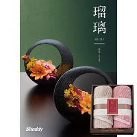 極ふわ　やさしいたおる＆２５カタログギフト（杜若）セット