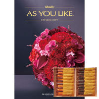 ヨックモック＆２５カタログギフト（ダイヤモンドリリー）セット