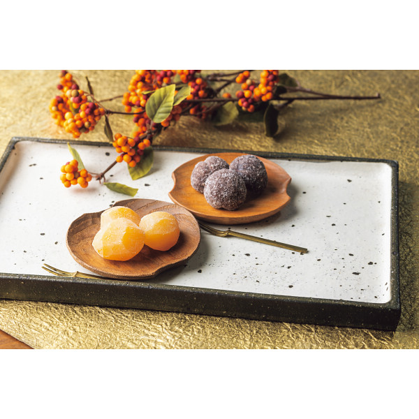 銀座鈴屋　栗甘納糖（木箱入）のサムネイル画像1